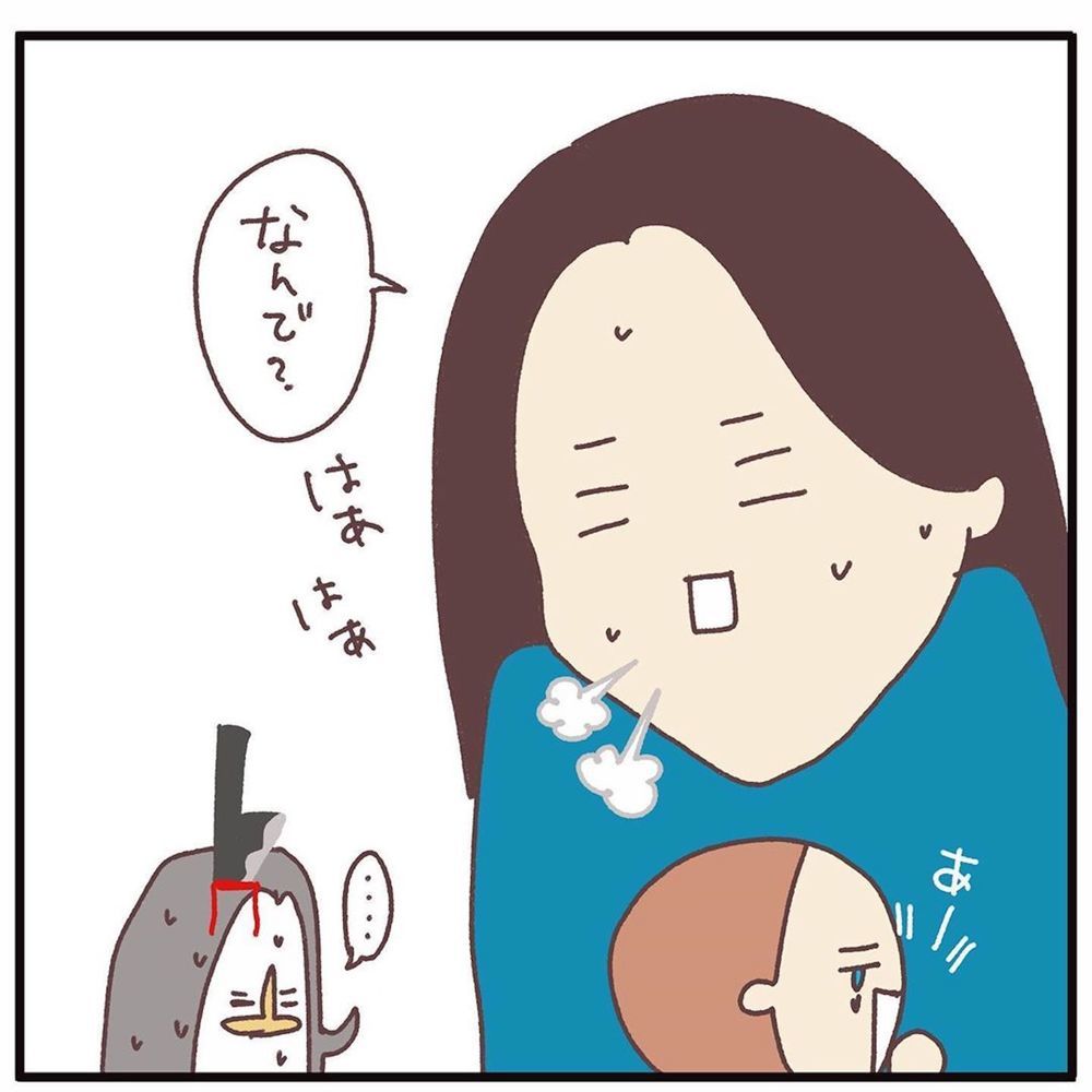 なんで　子ども　母