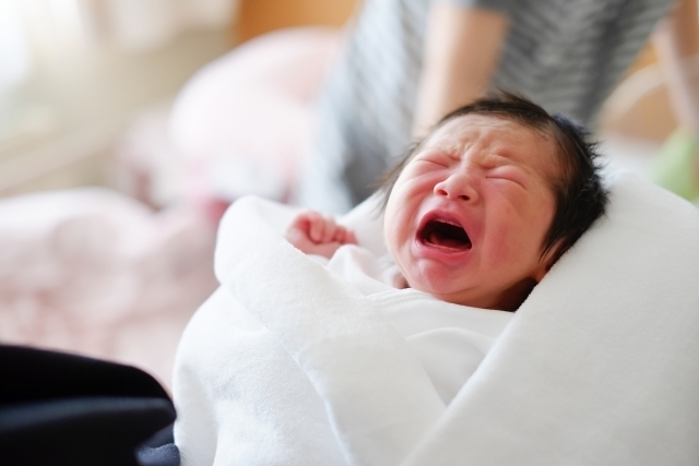 生まれたばかりの赤ちゃん