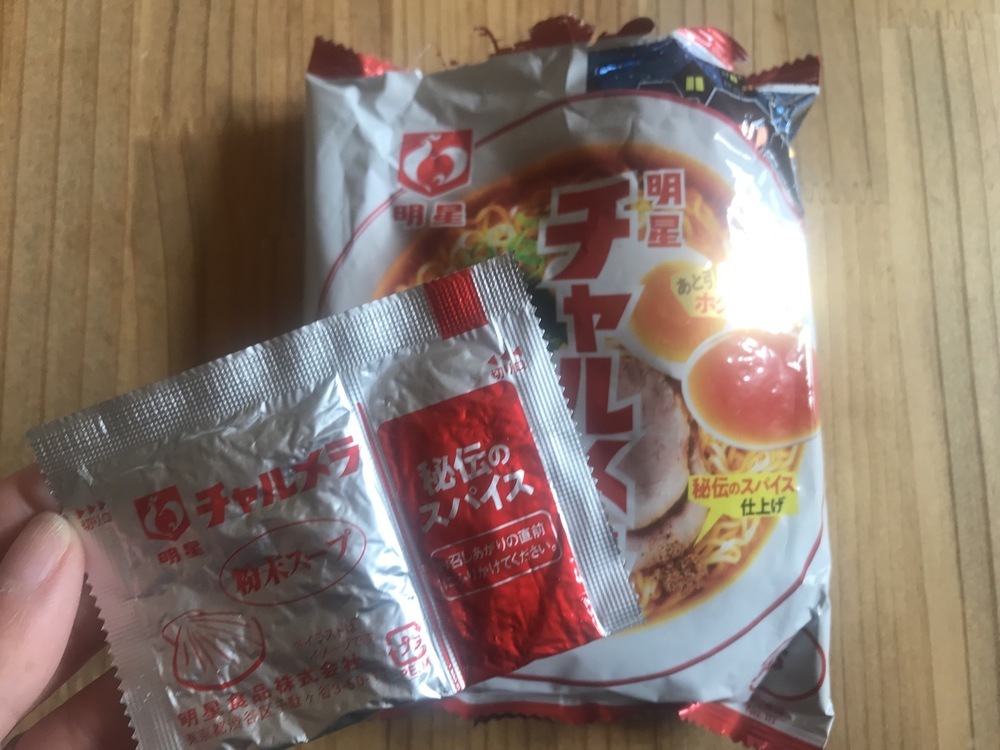 チャルメラ　粉末スープ