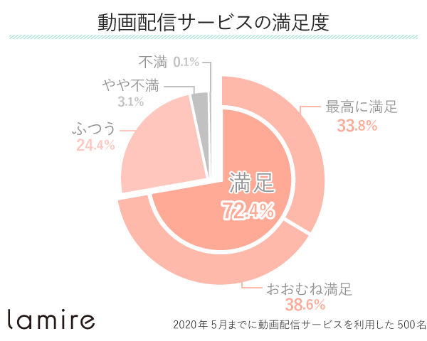 動画配信サイト グラフ