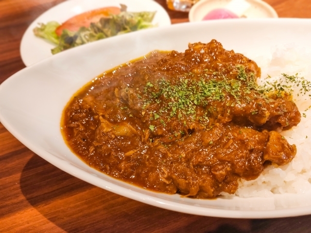 お肉たっぷりのカレー