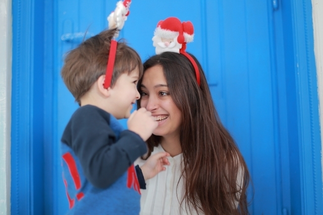 男の子　クリスマス