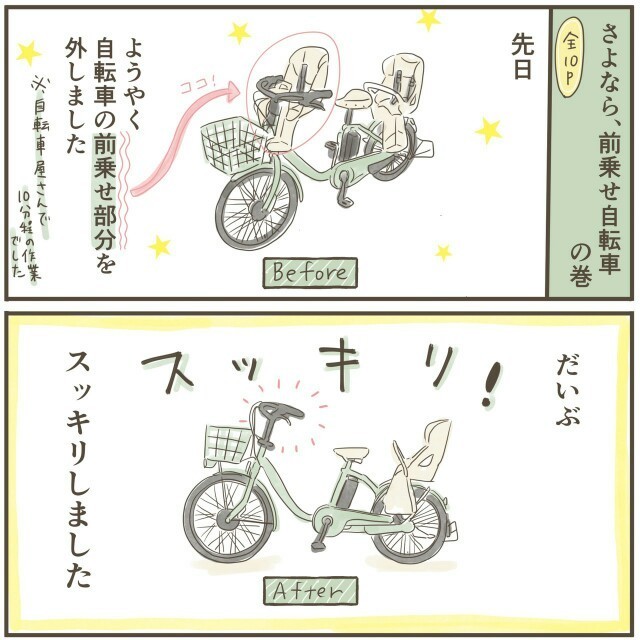 前乗せ 自転車 