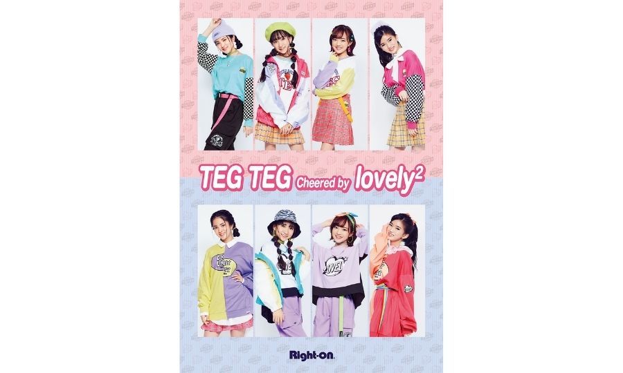 【ライトオン限定】”ラブパト”でおなじみ「cheered by lovely²」が「TEG TEG」と初コラボ♪