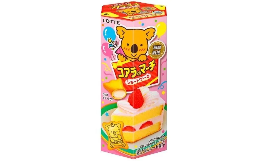 メッセージを書いて贈ろう♪コアラのマーチから新商品「コアラのマーチ＜ショートケーキ＞」発売！